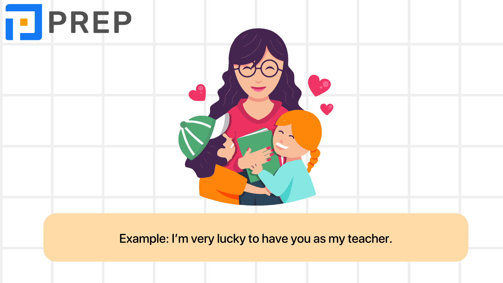 English expressions to say thank you to the teachers