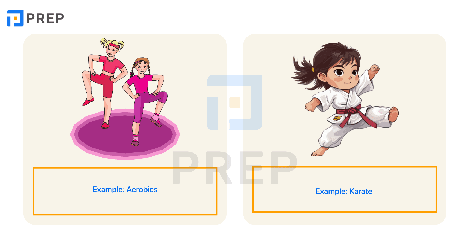 School subjects list: Physical education