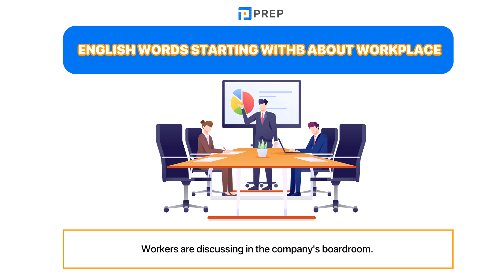 English words starting with B about workplace